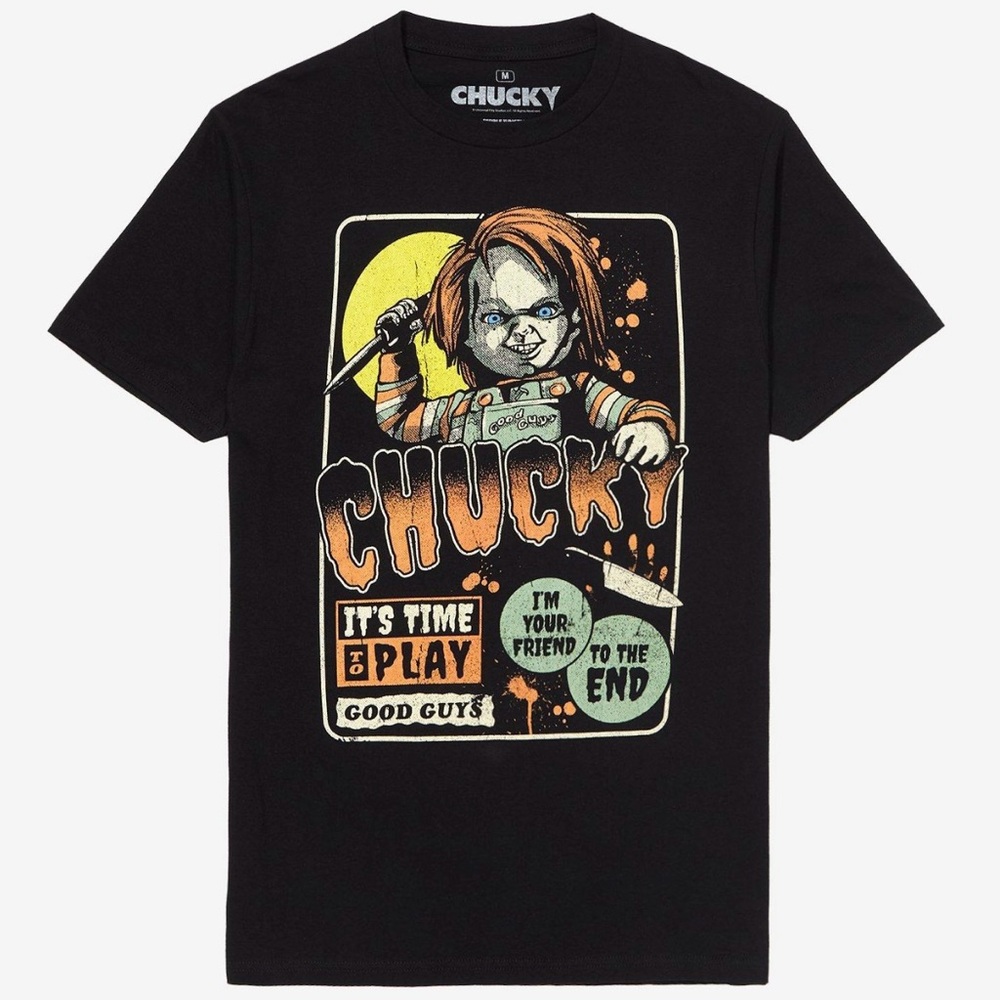 NWT Chucky Vintage Poster T-shirt size medium - Picture 1 of 7